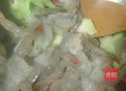 芥兰虾的做法图解5