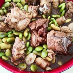 毛豆炒鸡块的做法[图]