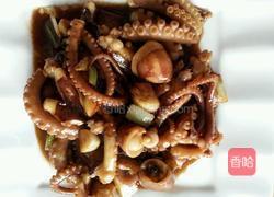 蒜爆章鱼的做法图解3