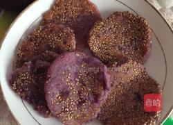 紫薯饼的做法图解3