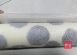 奶牛花纹蛋糕卷的做法图解20