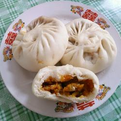 南瓜肉馅包的做法[图]