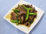 菜心炒鹅杂