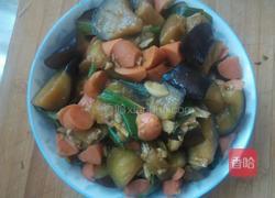 茄子炒火腿的做法图解9