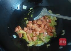 茄子炒火腿的做法图解6