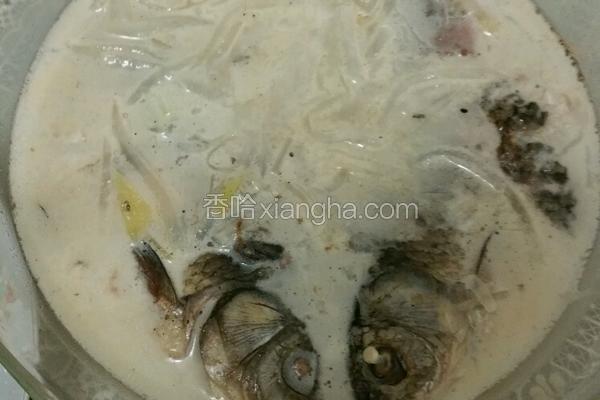 萝卜丝鲫鱼汤