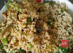 豆角鸡蛋炒饭的做法图解8