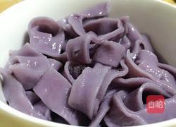 紫薯鸡蛋面的做法图解6