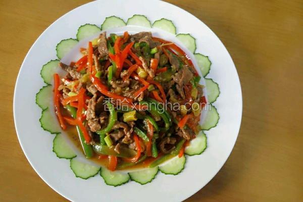 酸辣牛肉丝
