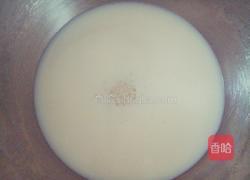 鸡蛋壳布丁的做法图解3