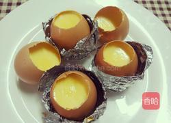 鸡蛋壳布丁的做法图解9