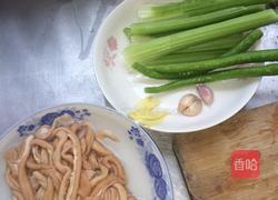 爆炒鸭肠的做法图解1