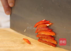 豆瓣腐竹鱿鱼丝的做法图解3