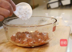 青椒炒肉丁的做法图解4