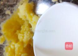 原创秋葵栗香土豆泥的做法图解3