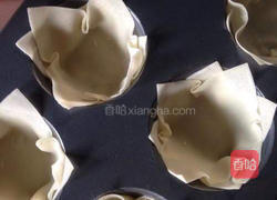 玉米火腿蛋奶塔的做法图解7