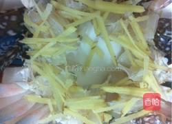 蒜蓉蒸花蟹的做法图解6