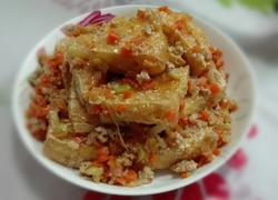 浇汁煎豆腐