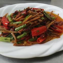 干煸鱿鱼的做法[图]