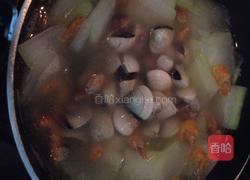 白贝虾仁冬瓜汤的做法图解7