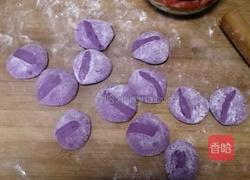紫薯花苞馒头的做法图解6