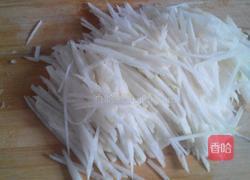 酸辣苤蓝丝的做法图解2