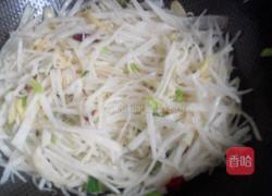 酸辣苤蓝丝的做法图解5