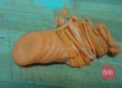 清炒胡萝卜的做法图解1