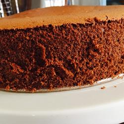 十寸的可可戚风蛋糕的做法[图]