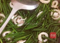 鲜鱿炒韭苔的做法图解9