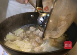 冬瓜汆丸子的做法图解6
