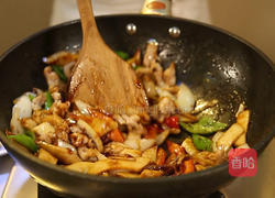 杏鲍菇炒肉片的做法图解11