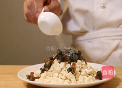 皮蛋豆腐的做法图解4