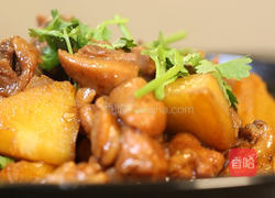 土豆烧鸡块的做法图解10