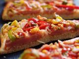 薄底脆皮火腿pizza的做法[图]