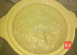 鲜虫草花猪展肉粉肠汤的做法图解3