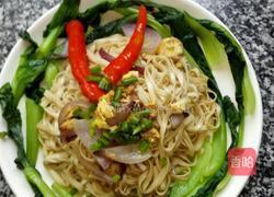 鸡蛋炒挂面的做法图解7