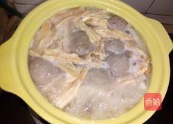 牛筋丸粉丝煲的做法图解4