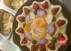 皇冠水果披萨的做法图解2