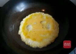 毛白菜炒鸡蛋的做法图解3