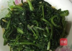 清炒茼蒿的做法图解8