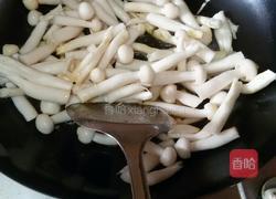 蚝油海鲜菇炒猪肉里脊的做法图解4