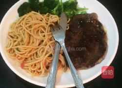 黑椒牛排意面的做法图解10