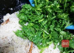 茼蒿菜炒米面的做法图解5