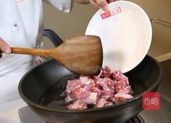 南瓜炖鸭块的做法图解4