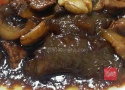 山粉圆子烧肉的做法图解5