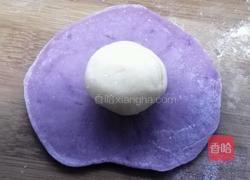 菊花彩色馒头的做法图解5
