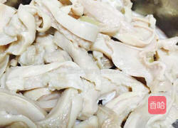 爆炒猪肚的做法图解4