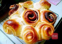 榛子酱夹心面包的做法图解18