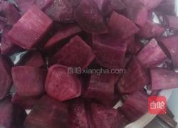 紫薯西米露的做法图解2